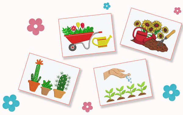 Gardening Embroidery