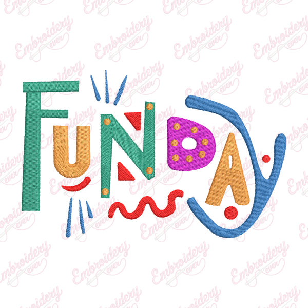 Funday Machine Embroidery Design