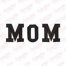 Cool Mom Text Digital Machine Embroidery Design