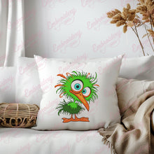 Funny Crazy Bird Embroidery Design