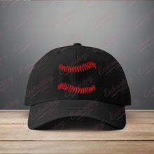 Baseball Stitches Embroidery Design