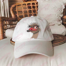 Funny Ostrich Bird Head Embroidery Design