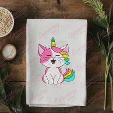 Funny Caticorn Cat Unicorn Embroidery Design