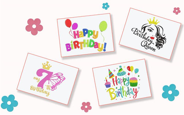 Birthday Embroidery