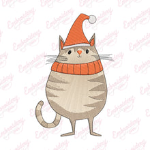 Meowy Christmas Cheer Embroidery Design
