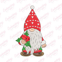 Christmas Gnome Embroidery Machine Design