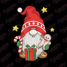 Festive Gnome Machine Embroidery Design