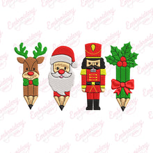 Christmas Decorations Pencil Embroidery Design