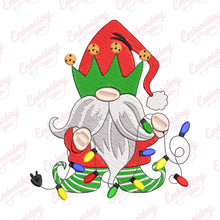 Christmas Gnome Elf Embroidery Design