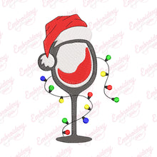 Cheers To Christmas Embroidery Design