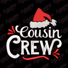 Cousin Crew Christmas Fun Embroidery Design