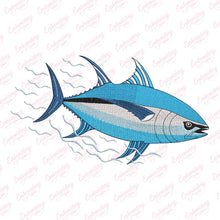 Tuna Fish Fishing Digital Embroidery Design