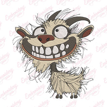 Funny Goat Embroidery Design