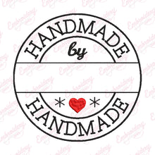 Handmade Split Name Frame Embroidery Design