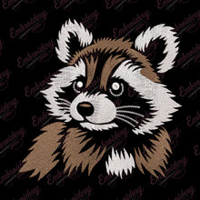 Raccon Machine Embroidery Design