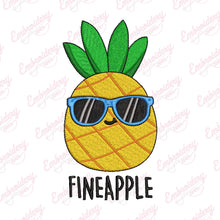 Fineapple Funny Pineapple Embroidery Design