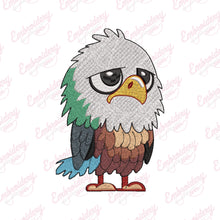 Large Eagle Bird Embroidery Design