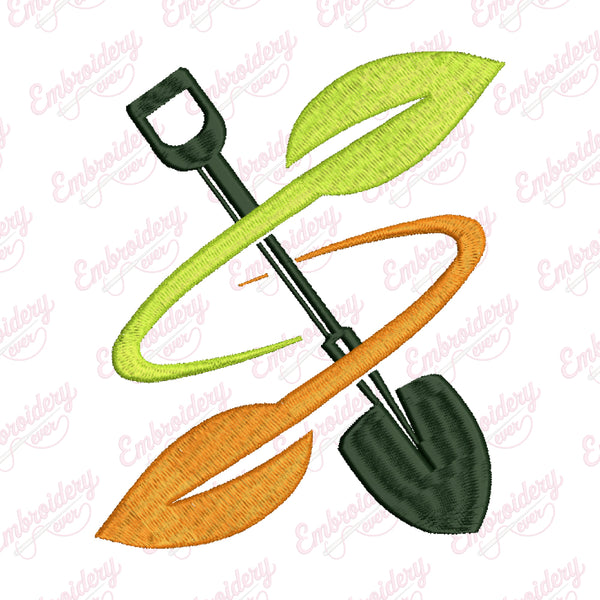Leaf S Garden Embroidery Design