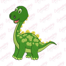 Funny Dinosaur Embroidery Design