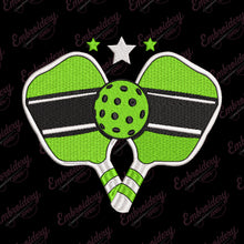 Beautiful Pickleball Embroidery Design