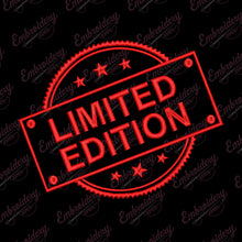 Limited Edition Stamp Embroidery Design