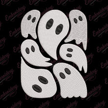 Halloween Ghosts Set Embroidery Design