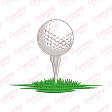 Golf Ball Embroidery Design