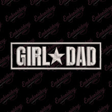 Girls Dad Embroidery Design