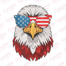 American Pride Eagle Embroidery Design
