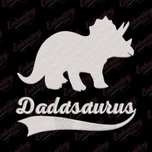 Dadasaurus Machine Embroidery Design