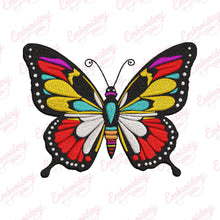 Beautiful Butterfly Machine Embroidery Design