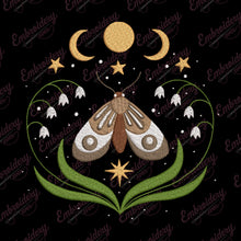 Magical Butterfly in the Night Machine Embroidery Files