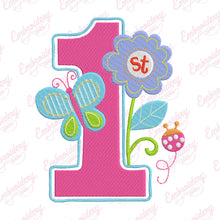 1st Birthday Embroidery Design For Kids