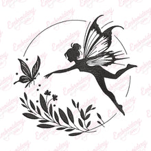 Flower Fairy Embroidery Design