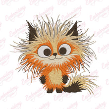 Funny Cat Embroidery Design