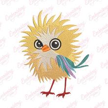 Crazy Bird Embroidery File Instant Download