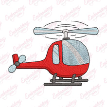 Beautiful Helicopter Embroidery Design