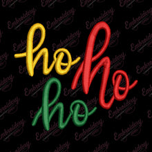 Ho Ho Ho Christmas Embroidery Design