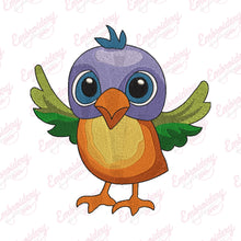 Cute Bird Embroidery Design
