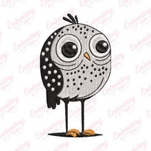 Cute Cartoon Bird Embroidery Design