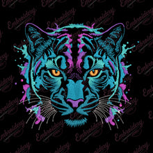Leon Tiger Head Embroidery Design