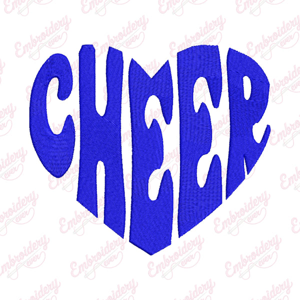 Cheer Heart Embroidery Design