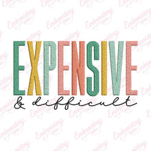 Expensive And Difficult Embroidery Design