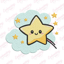 Cute Stars Embroidery Design