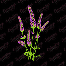 Lavender Embroidery Design