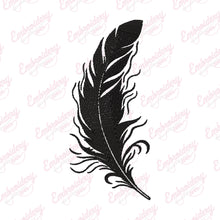 Feather Embroidery Design