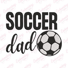 Soccer Dad Embroidery Design