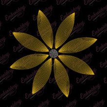 Celtic Inspired Floral Embroidery Design