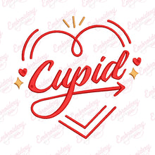 Cupid's Love Embroidery Design