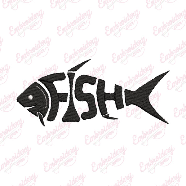 Fish Embroidery Design
